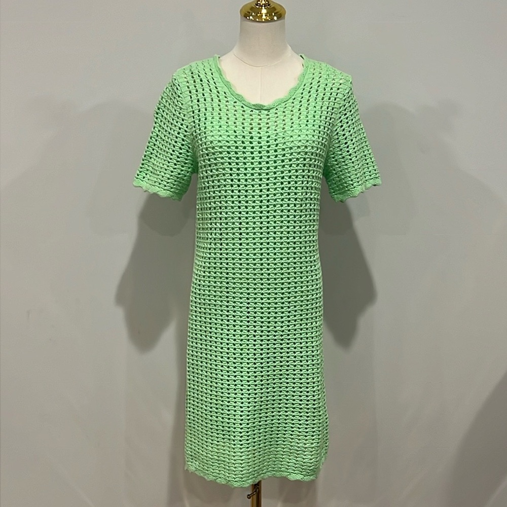 GAP neon green dress - Picture 3 of 4